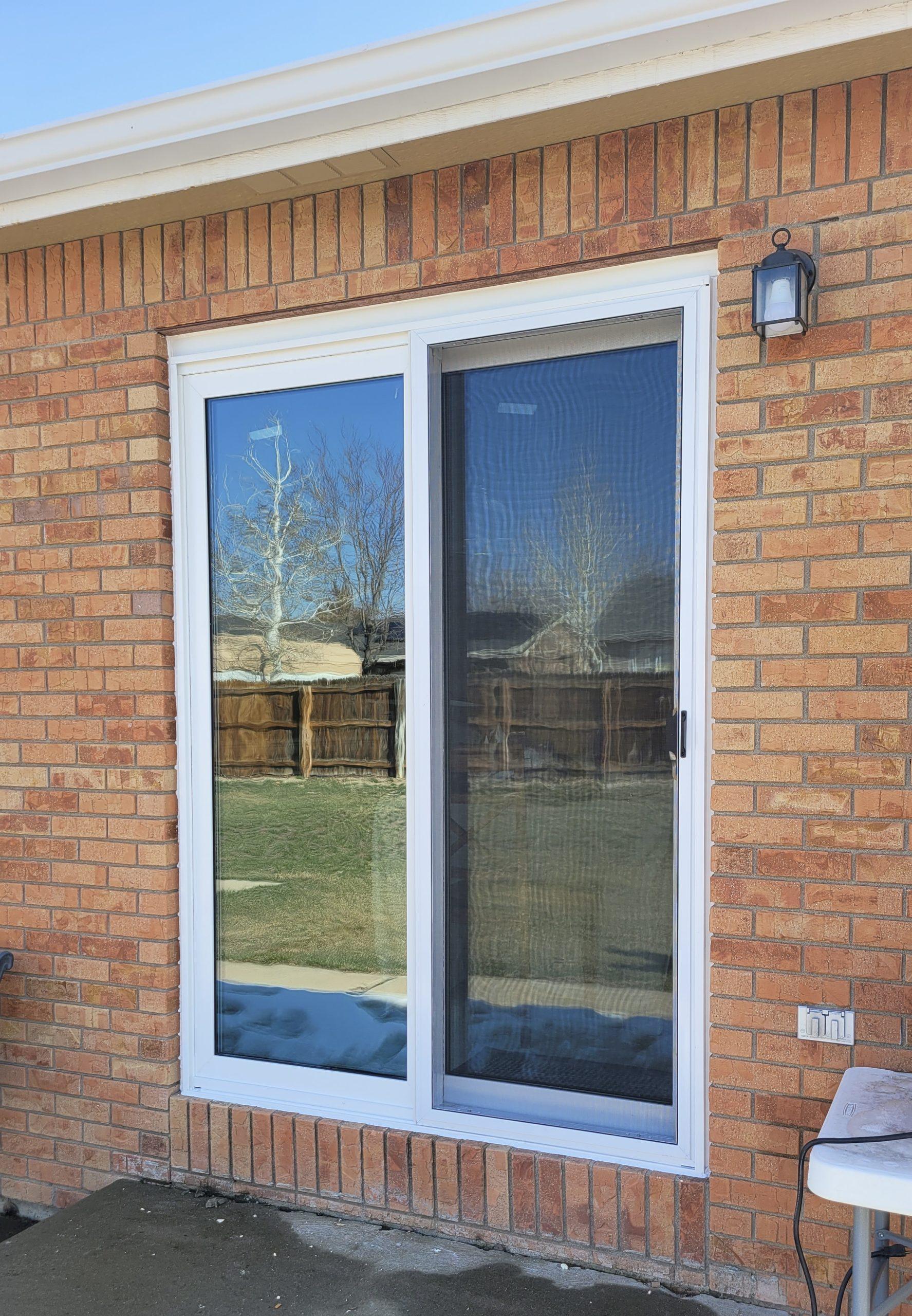 New Sliding Glass Patio Door for the James family in Boulder, CO